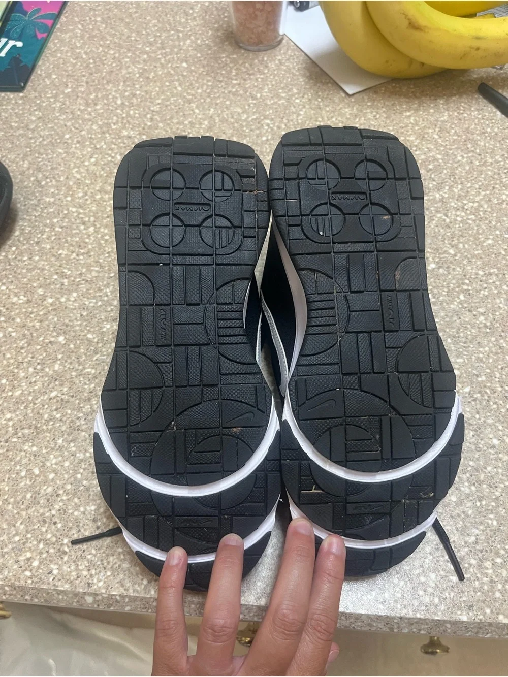 Nike Women’s Black and White Air Max Style Sneakers